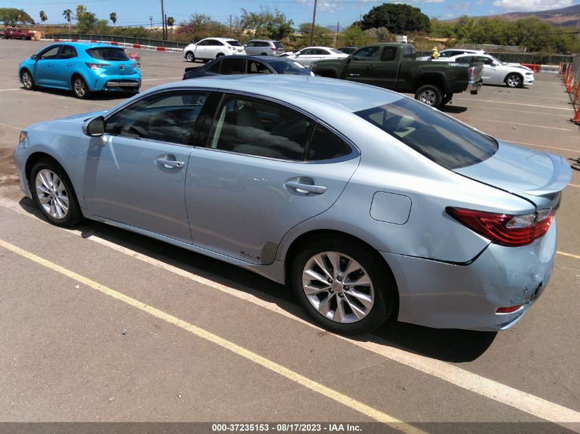 2014 LEXUS ES 300H HYBRID JTHBW1GG9E2048235