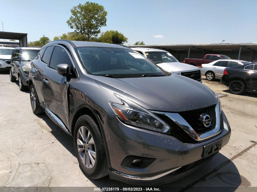 2018 NISSAN MURANO SV - 5N1AZ2MG6JN148408