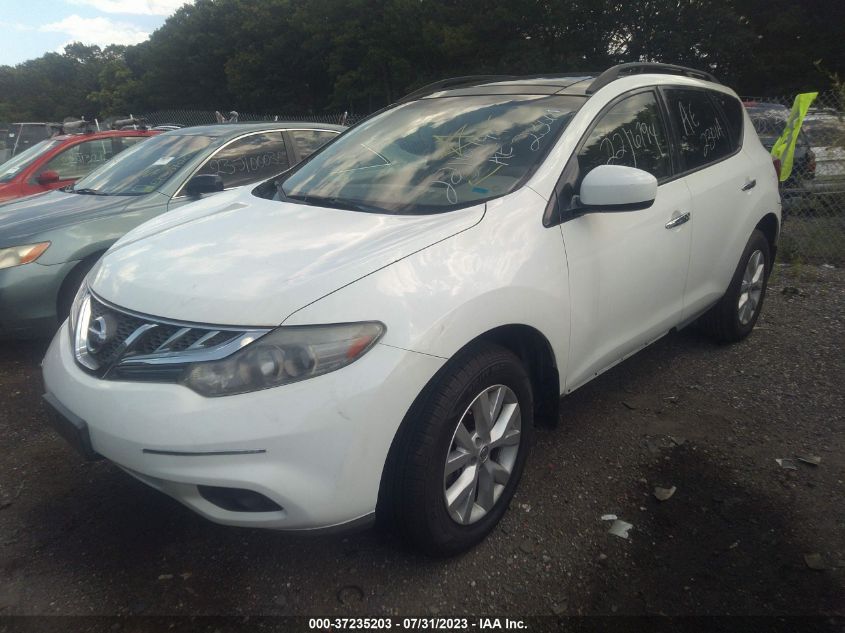 2013 NISSAN MURANO SL - JN8AZ1MWXDW318228