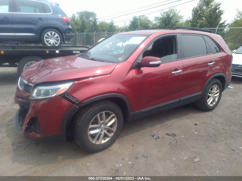 2014 KIA SORENTO LX - 5XYKT3A61EG469328