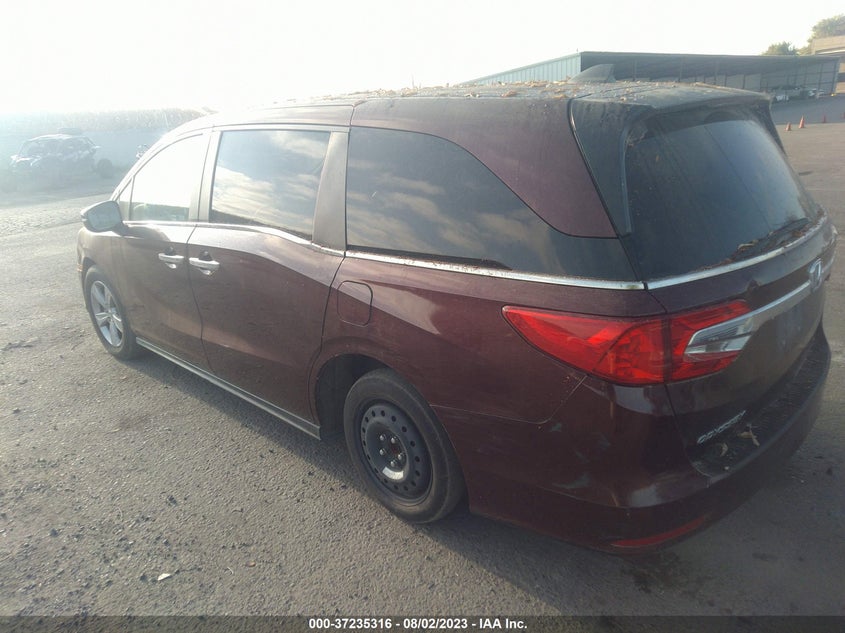 VIN 5FNRL6H79JB097110 2018 HONDA ODYSSEY EX-L
