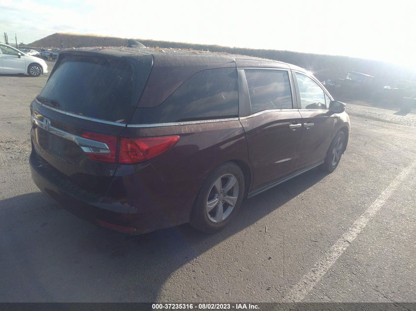 VIN 5FNRL6H79JB097110 2018 HONDA ODYSSEY EX-L