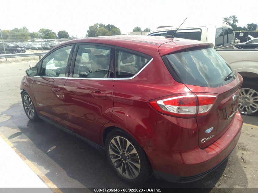 2017 FORD C-MAX HYBRID TITANIUM - 1FADP5DU6HL110624