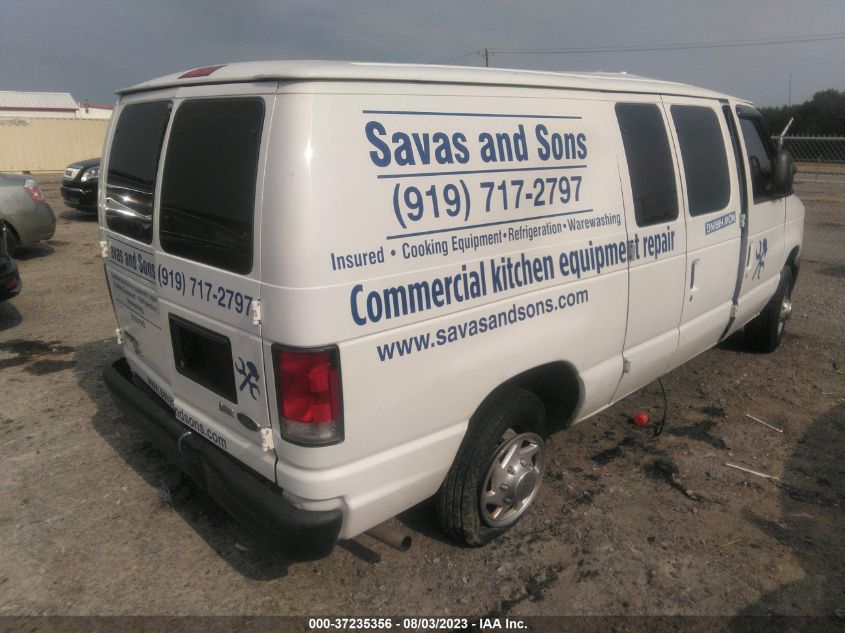 2013 FORD E-150 COMMERCIAL - 1FTNE1EW5DDB01351