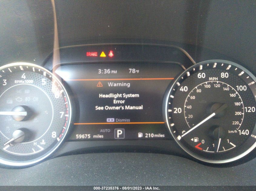 2021 NISSAN ARMADA SL - JN8AY2BB9M9794025