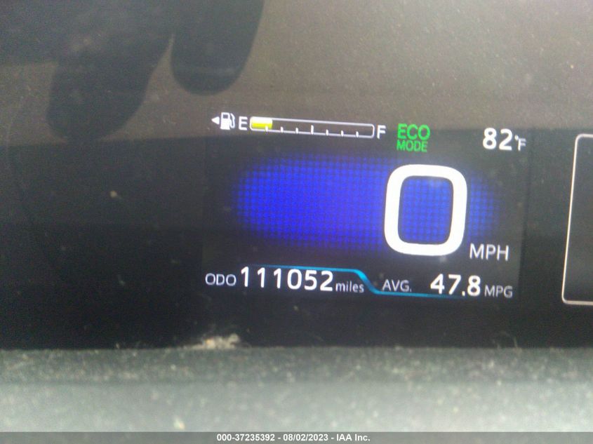 2016 TOYOTA PRIUS FOUR - JTDKARFU9G3522896