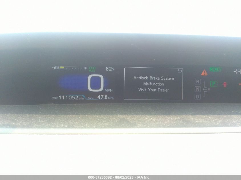 2016 TOYOTA PRIUS FOUR - JTDKARFU9G3522896