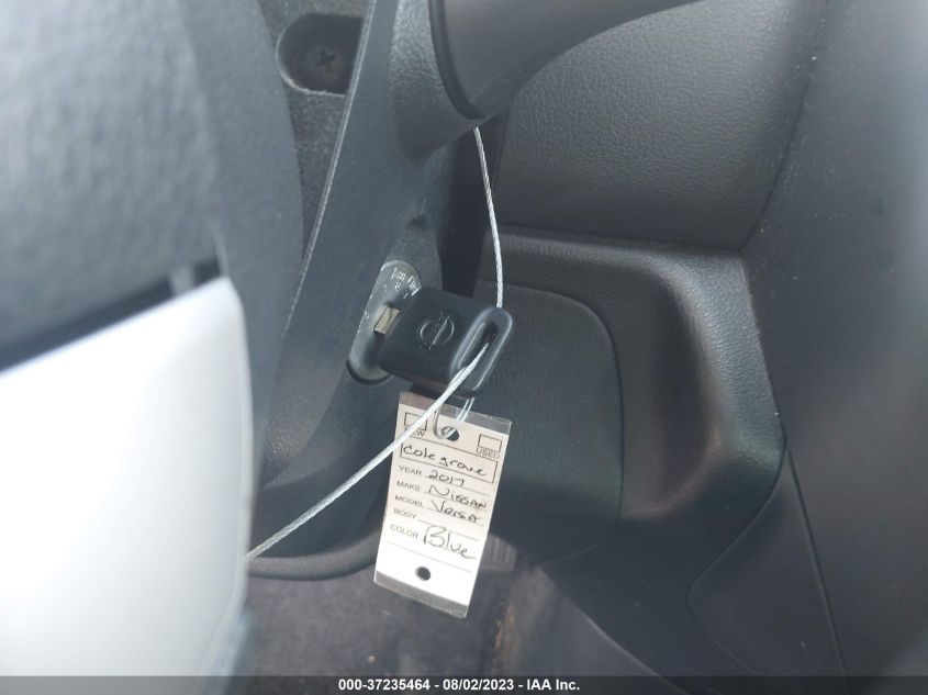 2017 NISSAN VERSA SEDAN S PLUS - 3N1CN7AP9HL849726