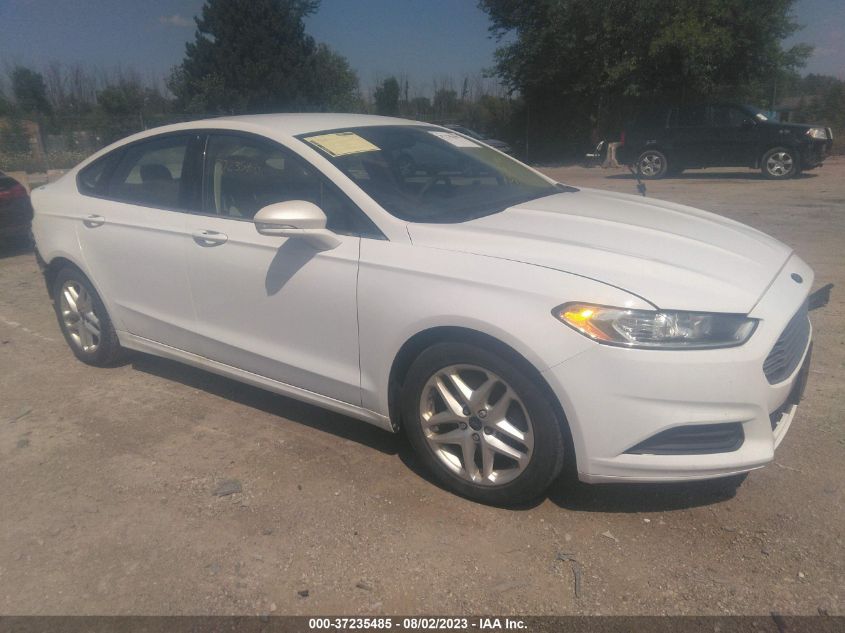 2013 FORD FUSION SE - 3FA6P0H75DR329831