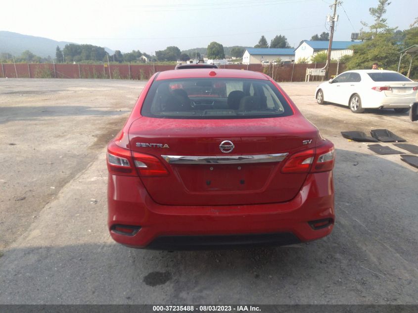 2018 NISSAN SENTRA SV - 3N1AB7AP1JL616686