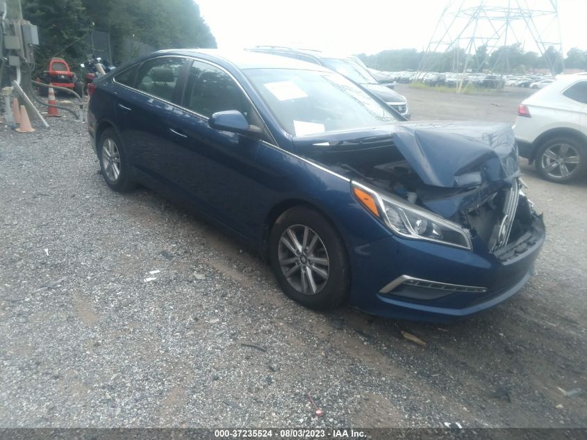 2015 HYUNDAI SONATA 2.4L SE - 5NPE24AF1FH215862