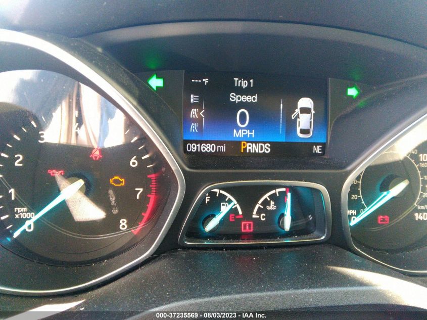 2017 FORD ESCAPE SE - 1FMCU0GD3HUF08845