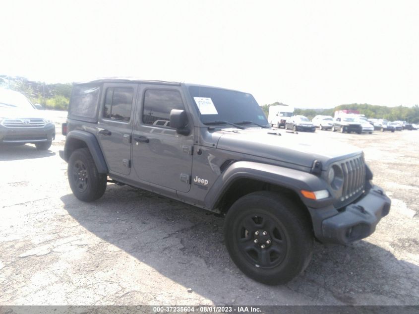 2018 JEEP WRANGLER UNLIMITED SPORT - 1C4HJXDN3JW261295