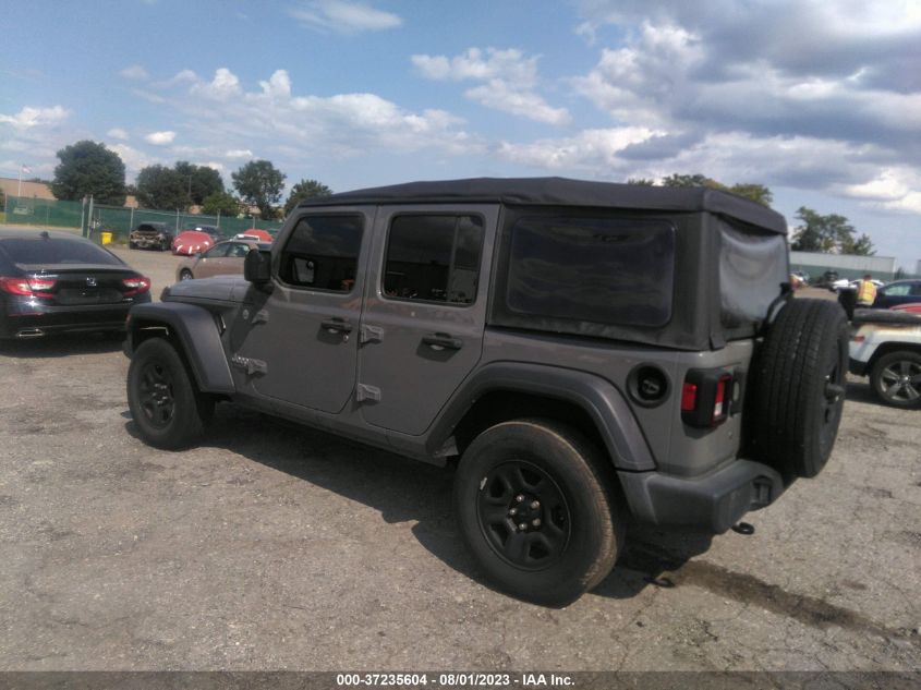 2018 JEEP WRANGLER UNLIMITED SPORT - 1C4HJXDN3JW261295