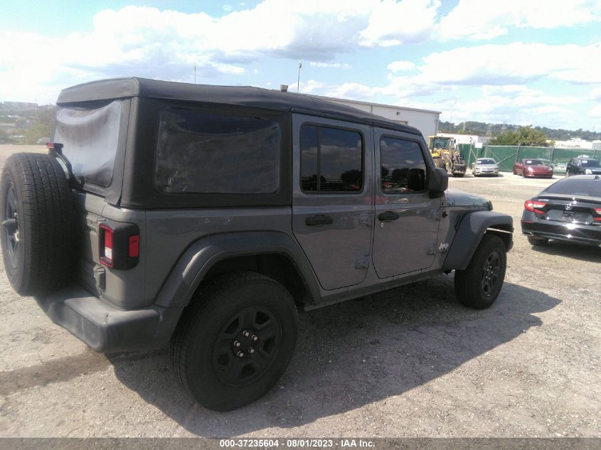 2018 JEEP WRANGLER UNLIMITED SPORT - 1C4HJXDN3JW261295