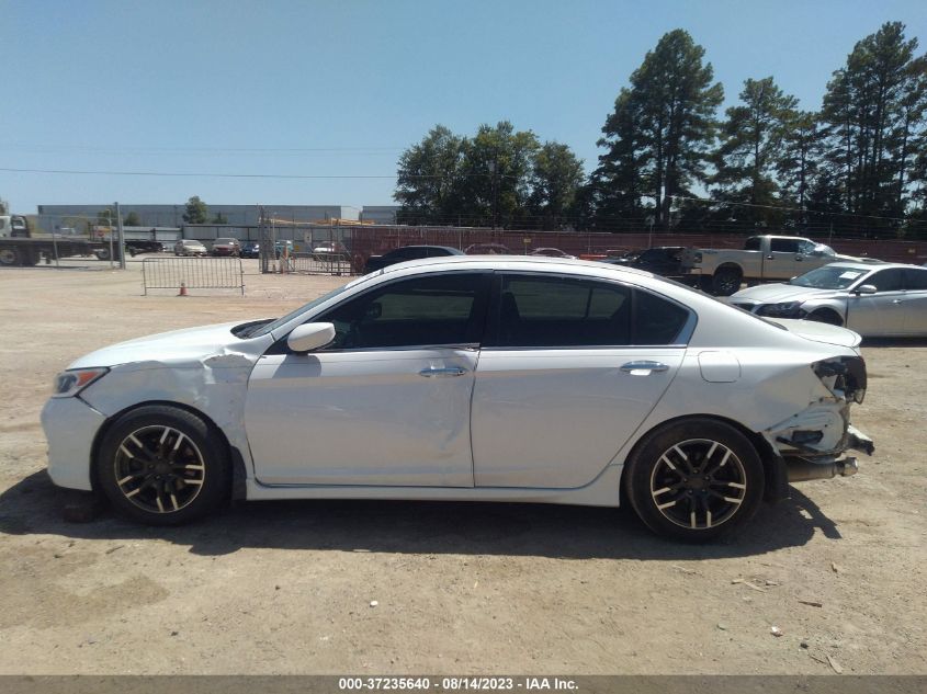 2017 HONDA ACCORD SEDAN SPORT - 1HGCR2F5XHA187286