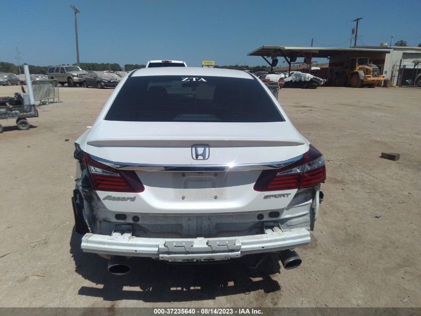 2017 HONDA ACCORD SEDAN SPORT - 1HGCR2F5XHA187286