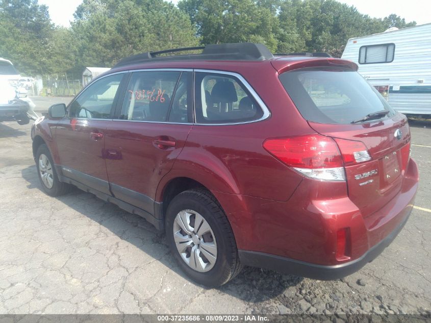 2013 SUBARU OUTBACK 2.5I - 4S4BRBAC9D3296316