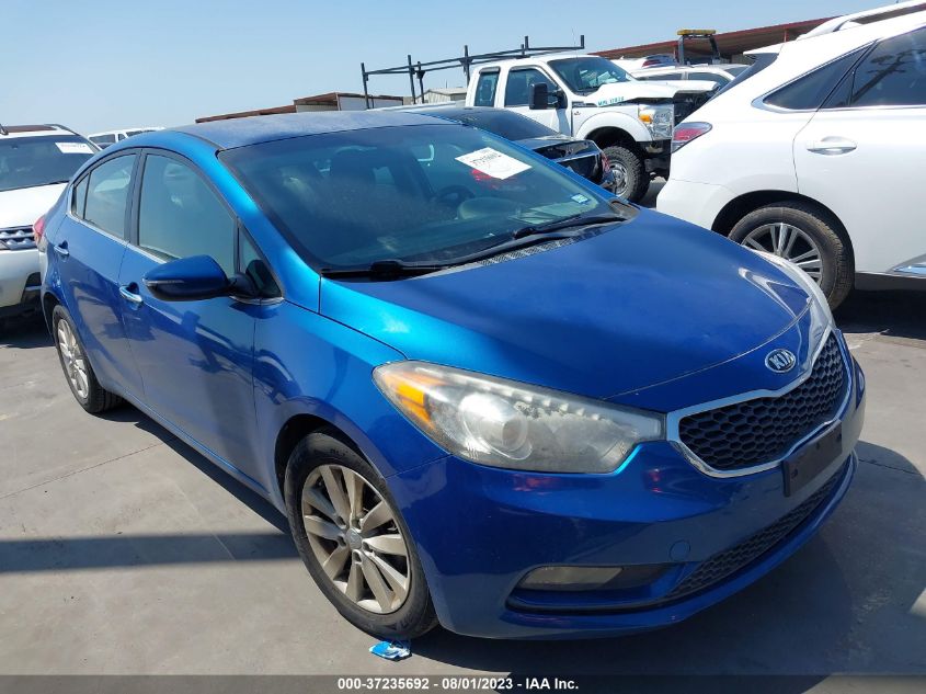 2014 KIA FORTE EX - KNAFX4A85E5089279