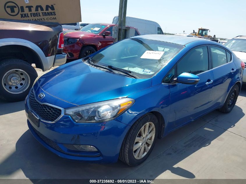 2014 KIA FORTE EX - KNAFX4A85E5089279