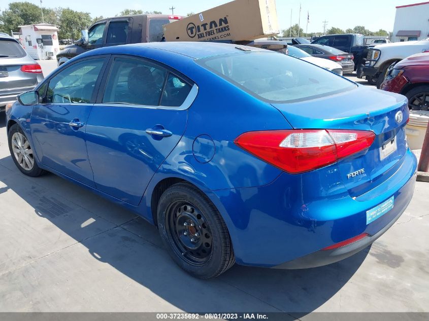 2014 KIA FORTE EX - KNAFX4A85E5089279