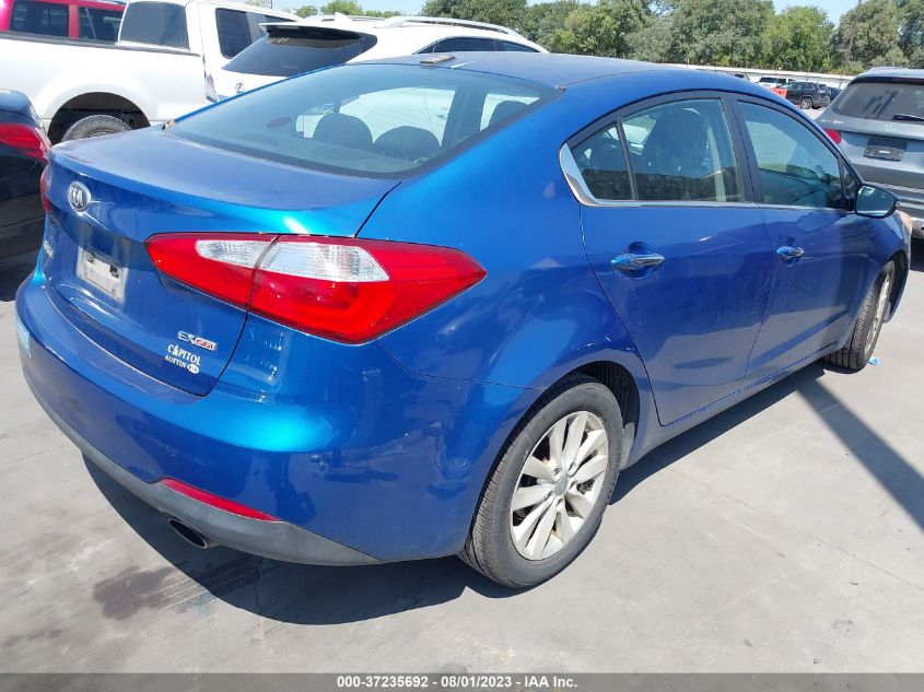 2014 KIA FORTE EX - KNAFX4A85E5089279