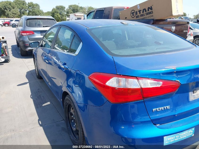 2014 KIA FORTE EX - KNAFX4A85E5089279