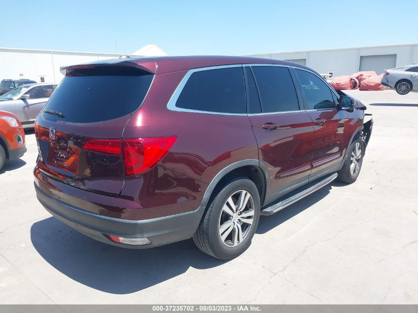 2016 HONDA PILOT EX-L - 5FNYF5H88GB020324