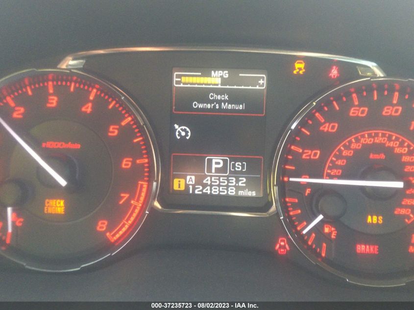 2016 SUBARU WRX LIMITED - JF1VA1J63G8801177