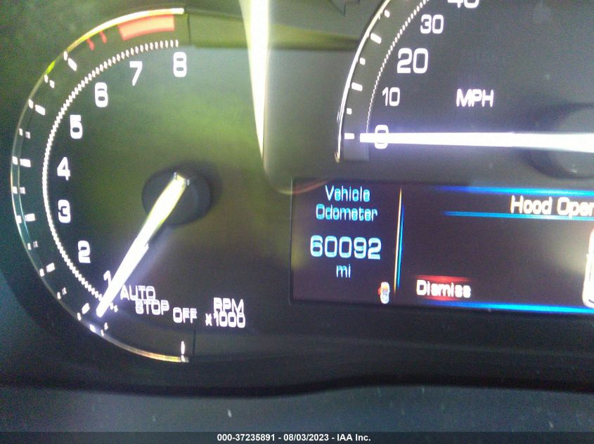 2019 CADILLAC XT5 FWD - 1GYKNARS9KZ192872