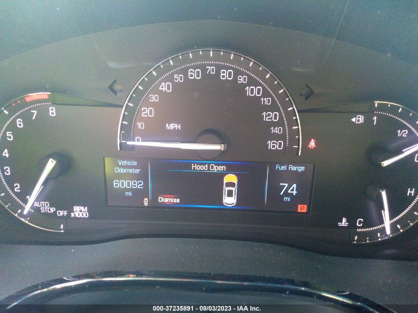 2019 CADILLAC XT5 FWD - 1GYKNARS9KZ192872