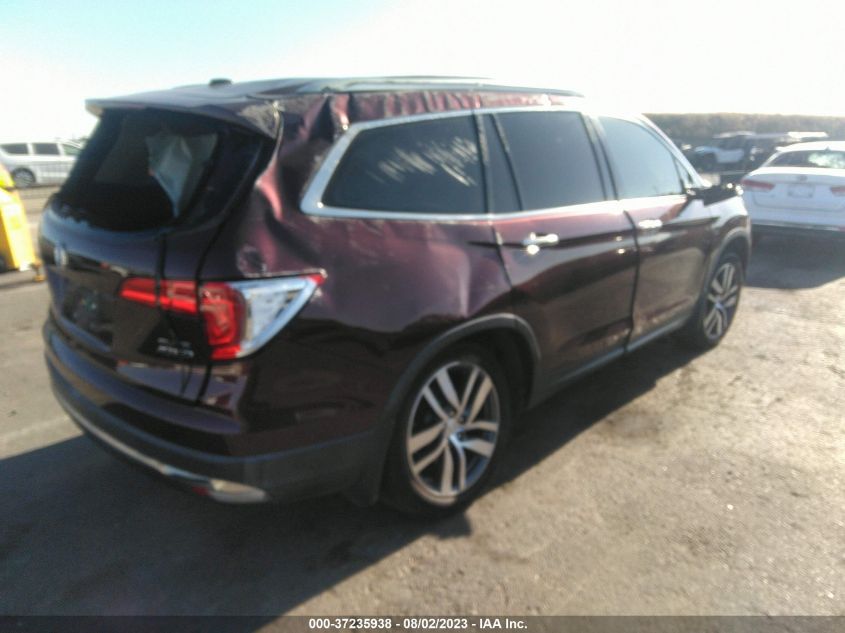 2016 HONDA PILOT ELITE - 5FNYF6H00GB074457