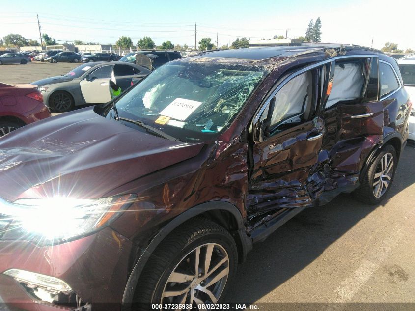 2016 HONDA PILOT ELITE - 5FNYF6H00GB074457