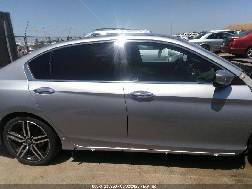 2017 HONDA ACCORD SEDAN SPORT - 1HGCR2F53HA007145
