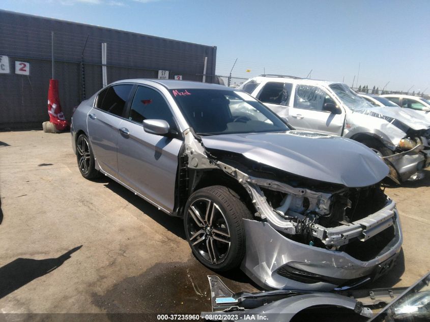 2017 HONDA ACCORD SEDAN SPORT - 1HGCR2F53HA007145