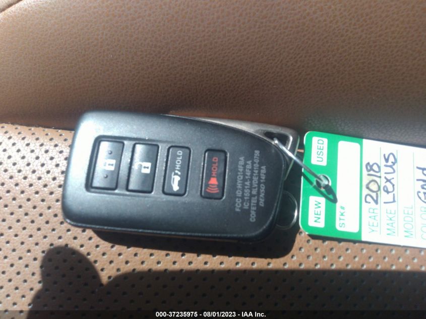 2018 LEXUS NX NX 300 - JTJBARBZ1J2172899