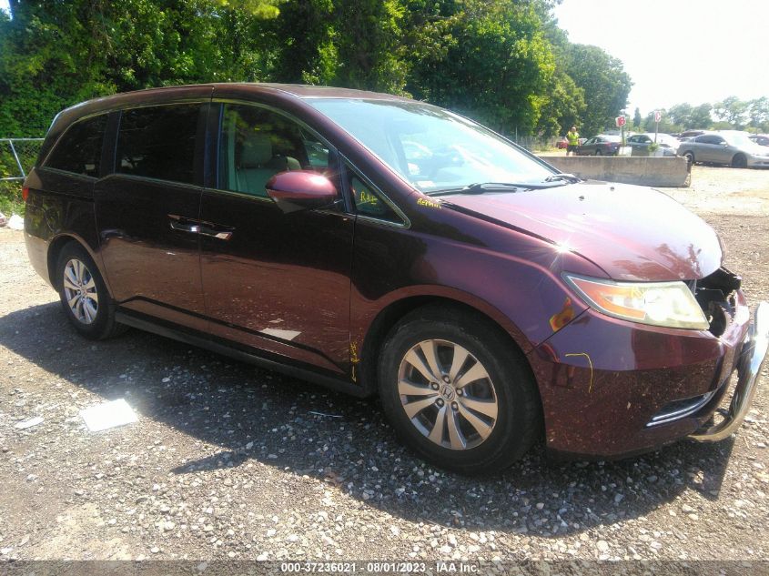 2014 HONDA ODYSSEY EX-L - 5FNRL5H67EB013549