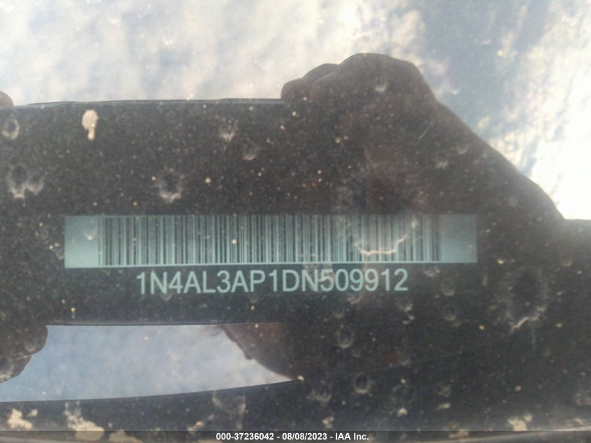 2013 NISSAN ALTIMA 2.5 S - 1N4AL3AP1DN509912