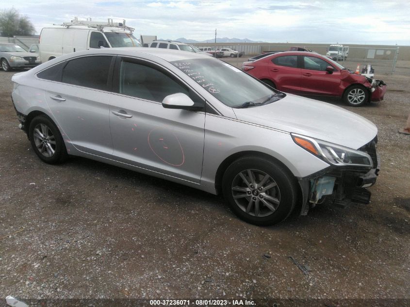 2016 HYUNDAI SONATA 2.4L SE - 5NPE24AF8GH329018