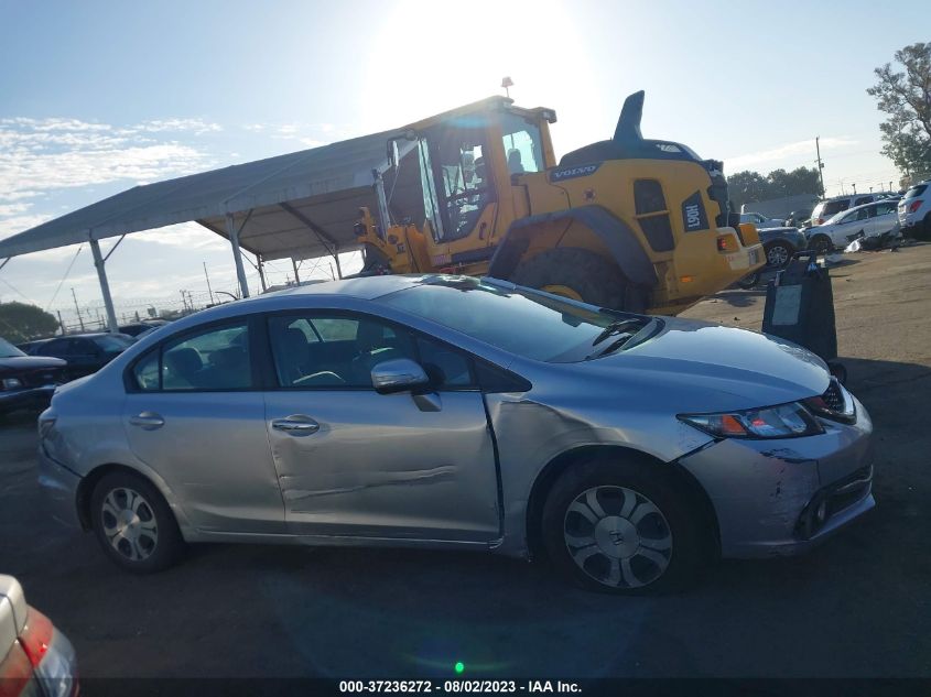 2013 HONDA CIVIC HYBRID 19XFB4F35DE203721
