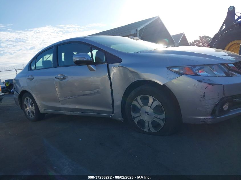 2013 HONDA CIVIC HYBRID 19XFB4F35DE203721