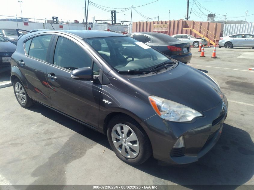 2014 TOYOTA PRIUS C ONE/THREE/TWO/FOUR - JTDKDTB35E1557803