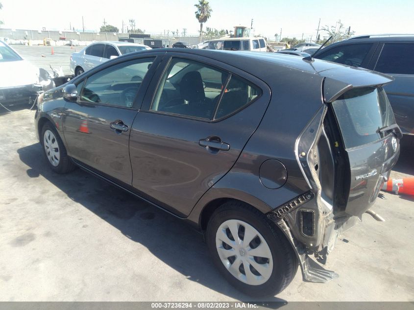 2014 TOYOTA PRIUS C ONE/THREE/TWO/FOUR - JTDKDTB35E1557803