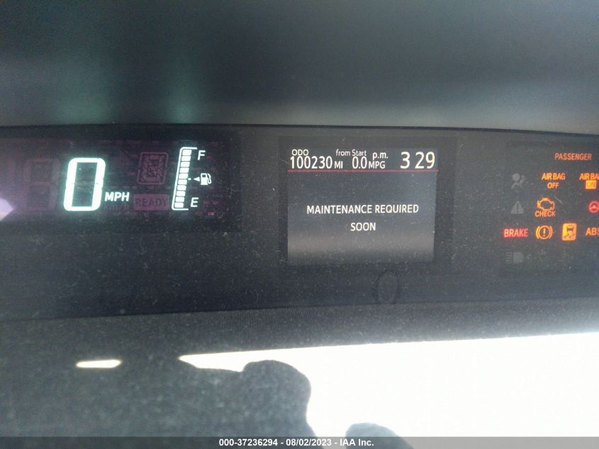 2014 TOYOTA PRIUS C ONE/THREE/TWO/FOUR - JTDKDTB35E1557803