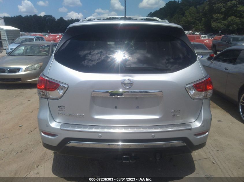 2014 NISSAN PATHFINDER SL - 5N1AR2MM6EC685559