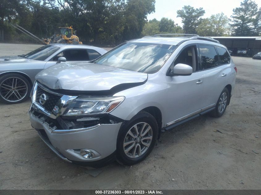 2014 NISSAN PATHFINDER SL - 5N1AR2MM6EC685559