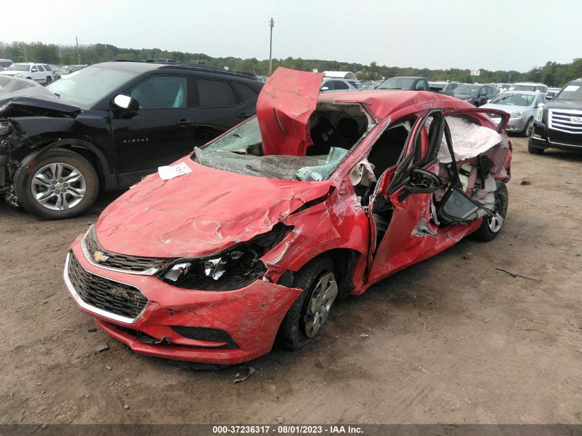 2016 CHEVROLET CRUZE LS - 1G1BC5SM9G7321073