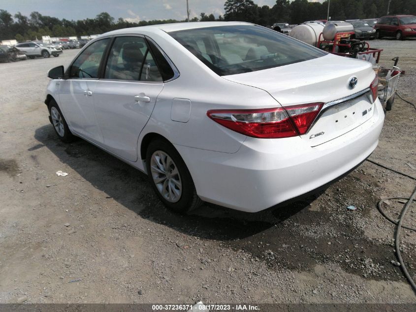 2016 TOYOTA CAMRY HYBRID LE/XLE/SE - 4T1BD1FK0GU197813
