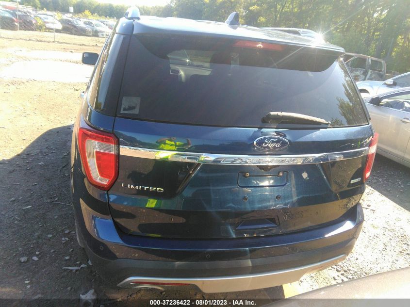 2016 FORD EXPLORER LIMITED - 1FM5K8F8XGGB27511