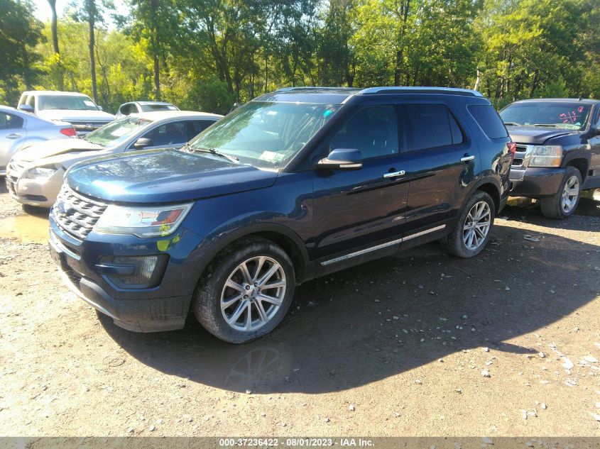 2016 FORD EXPLORER LIMITED - 1FM5K8F8XGGB27511